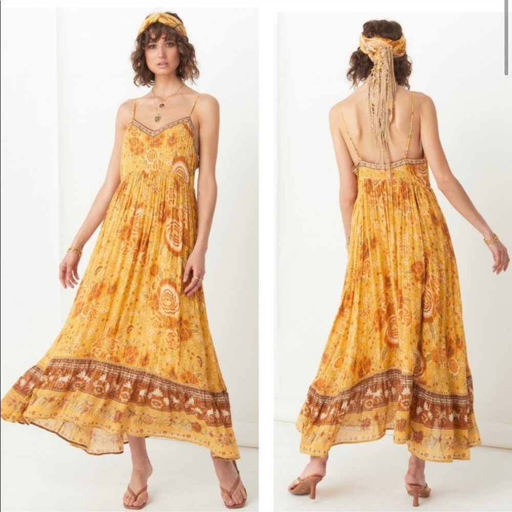 NWT Spell Mystic Strappy Maxi Dress sz S